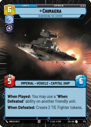 Chimaera - Reinforcing the Center - Hyperspace - Foil