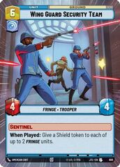 Wing Guard Security Team - Hyperspace - Foil