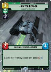 Victor Leader - Leading from the Front - Hyperspace - Foil