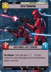 Sith Trooper - Hyperspace - Foil