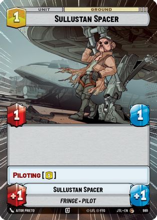 Sullustan Spacer - Hyperspace - Foil