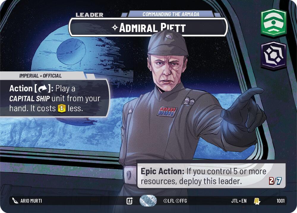 Admiral Piett - Commanding the Armada - Showcase