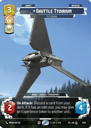 Shuttle Tydirium - Fly Casual - Prestige - Foil