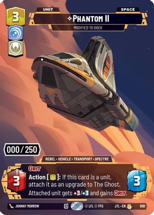 Phantom II - Modified to Dock - Serialized - Foil