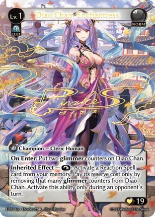 Diao Chan, Enchantress - 4 - CSR - Foil