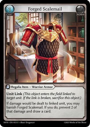 Forged Scalemail - 13 - U - Foil