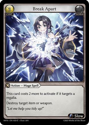 Break Apart - 35 - C - Foil