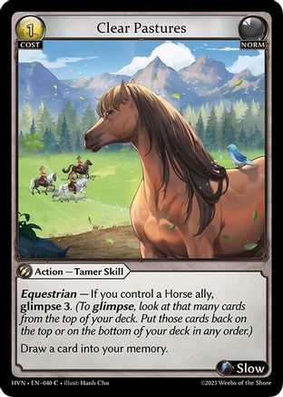 Clear Pastures - 40 - C - Foil