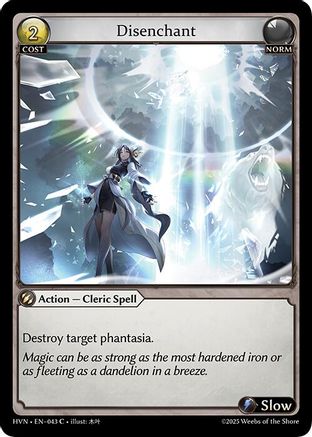 Disenchant - 43 - C - Foil