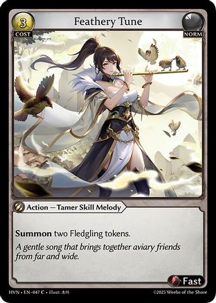 Feathery Tune - 47 - C - Foil