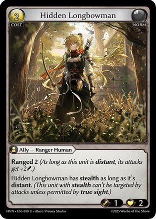 Hidden Longbowman - 50 - U - Foil