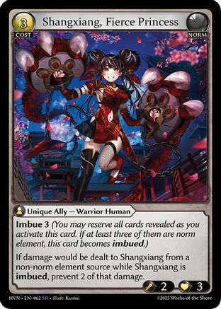 Shangxiang, Fierce Princess - 62 - SR