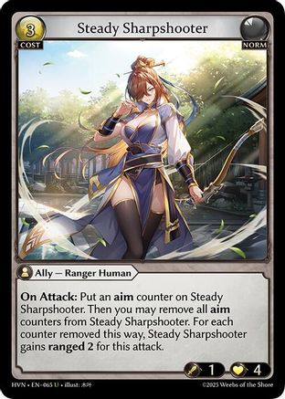 Steady Sharpshooter - 65 - U - Foil