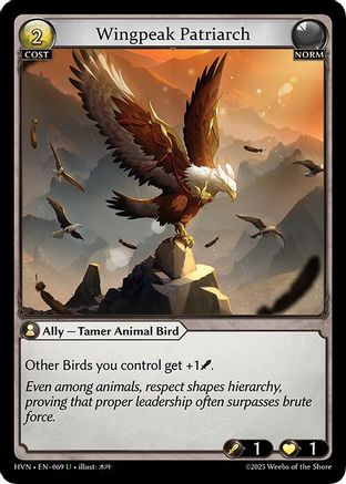 Wingpeak Patriarch - 69 - U