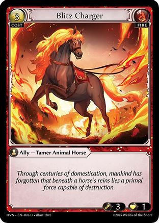 Blitz Charger - 76 - U - Foil