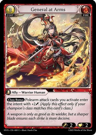 General at Arms - 89 - U - Foil
