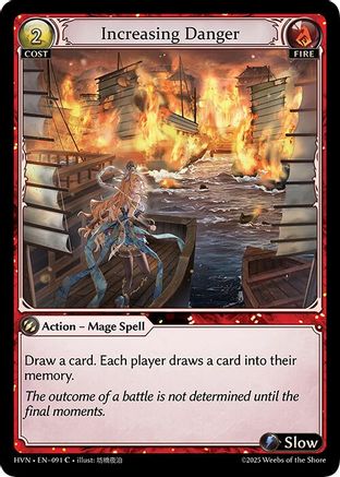 Increasing Danger - 91 - C - Foil