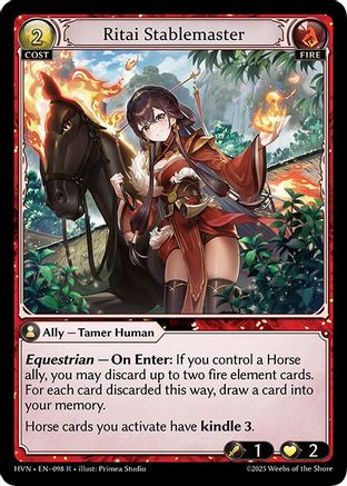 Ritai Stablemaster - 98 - R