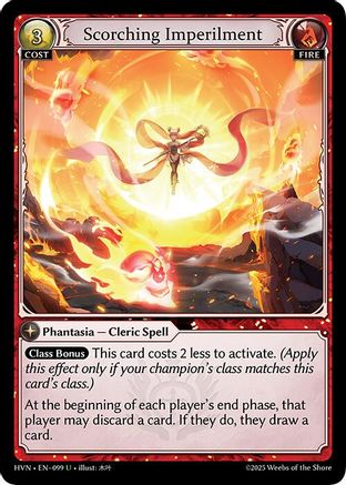 Scorching Imperilment - 99 - U - Foil