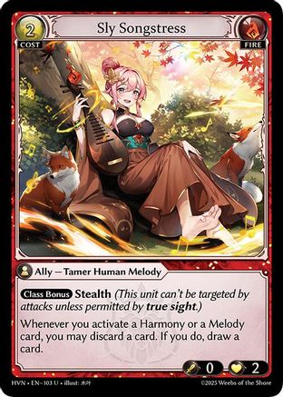 Sly Songstress - 103 - U - Foil