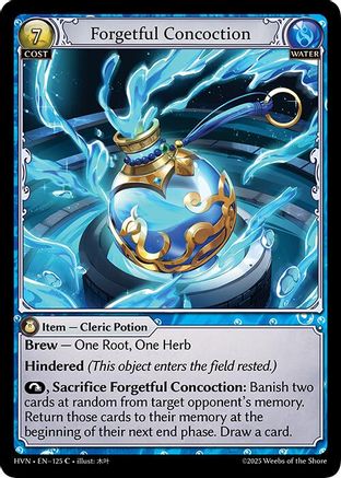 Forgetful Concoction - 125 - C - Foil