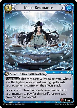 Mana Resonance - 130 - R - Foil