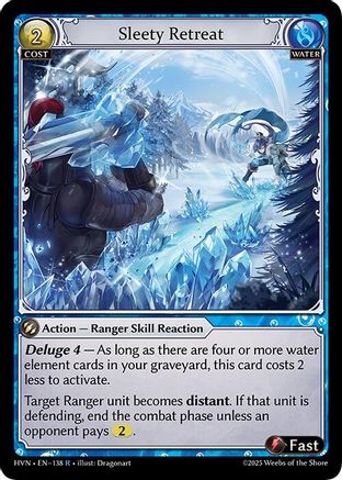 Sleety Retreat - 138 - R - Foil