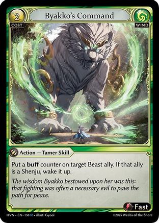 Byakkos Command - 150 - R - Foil