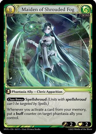 Maiden of Shrouded Fog - 163 - R - Foil