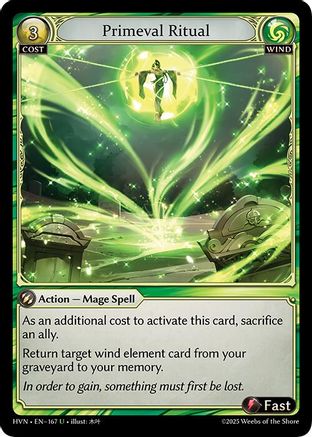Primeval Ritual - 167 - U