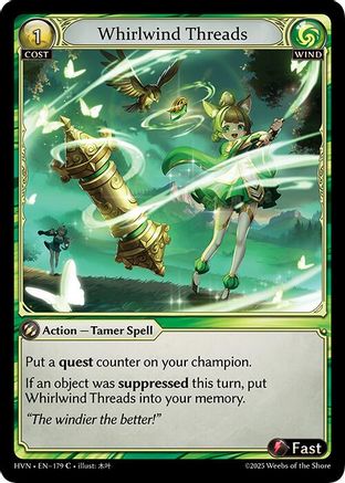 Whirlwind Threads - 179 - C - Foil