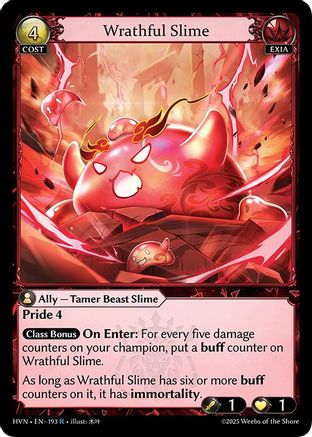 WrathfulSlime - 193 - R - Foil