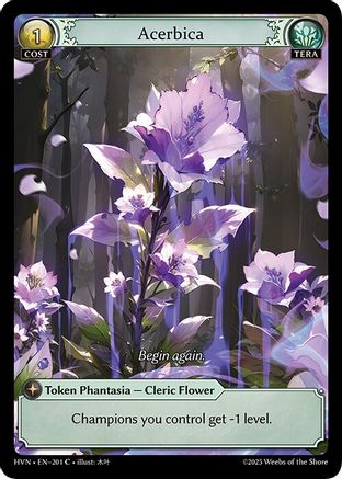 Acerbica - 201 - C - Foil