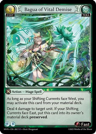Bagua of Vital Demise - 202 - SR - Foil