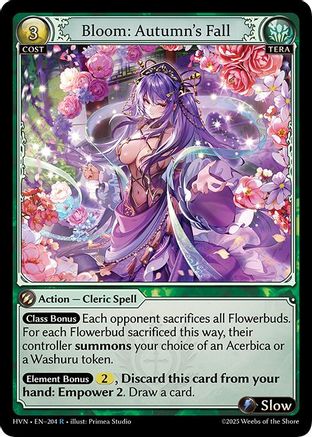 Bloom: Autumns Fall - 204 - R - Foil