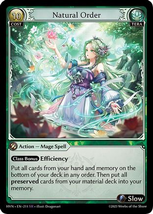 Natural Order - 211 - SR
