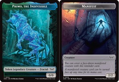 Primo, the Indivisible // Manifest Double-Sided Token - Foil