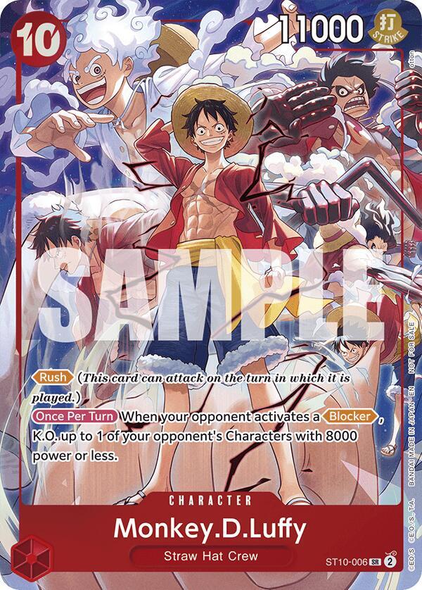 Monkey.D.Luffy (One Piece Day Dallas 2025) - ST10-006 - P - Foil