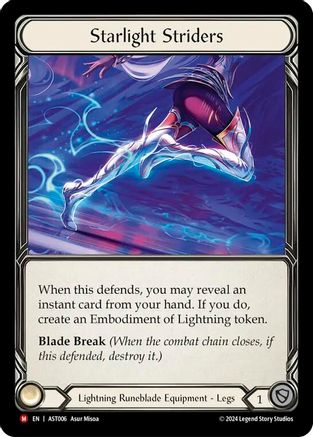 Starlight Striders - Rainbow Foil