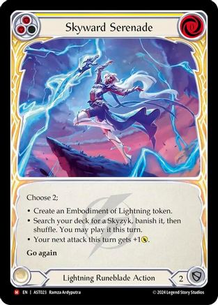 Skyward Serenade - Rainbow Foil