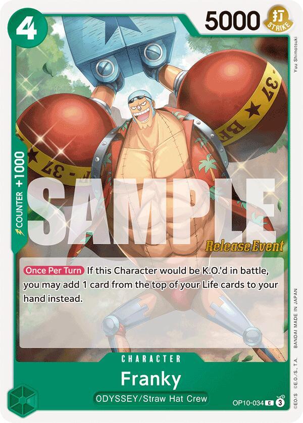 Franky (034) - OP10-034 - C