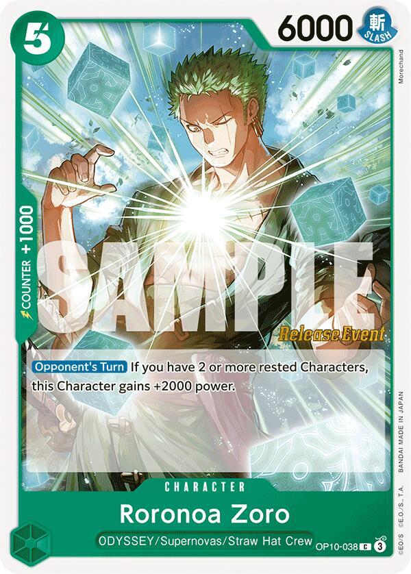Roronoa Zoro (038) - OP10-038 - C