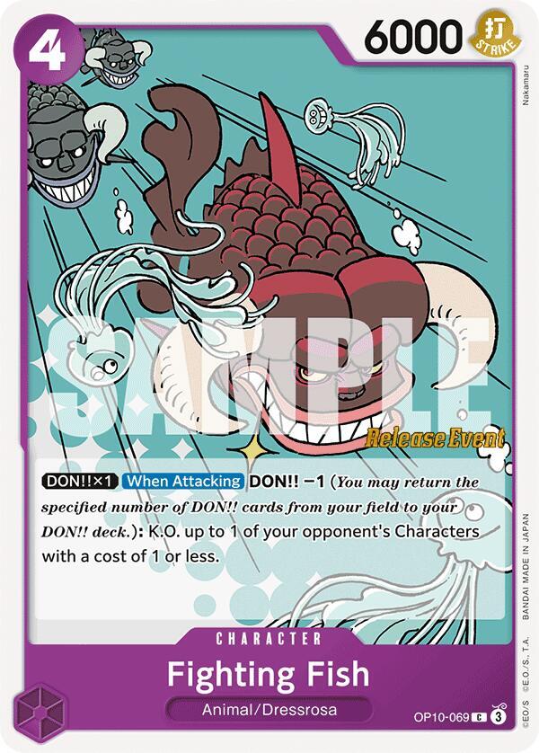 Fighting Fish - OP10-069 - C