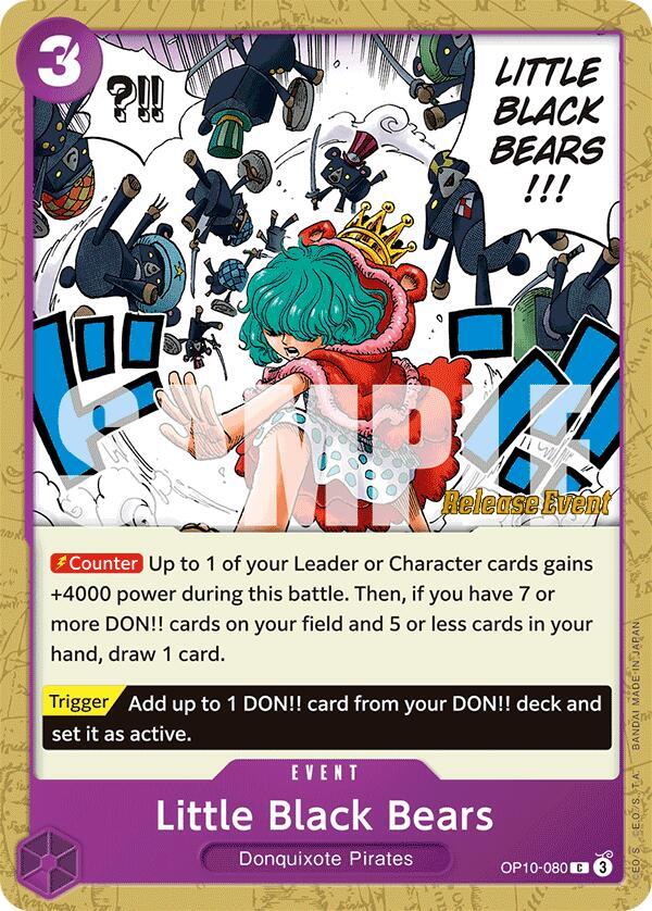 Little Black Bears - OP10-080 - C