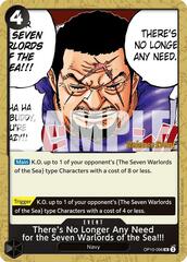 There's No Longer Any Need for the Seven Warlords of the Sea!!! - OP10-096 - UC
