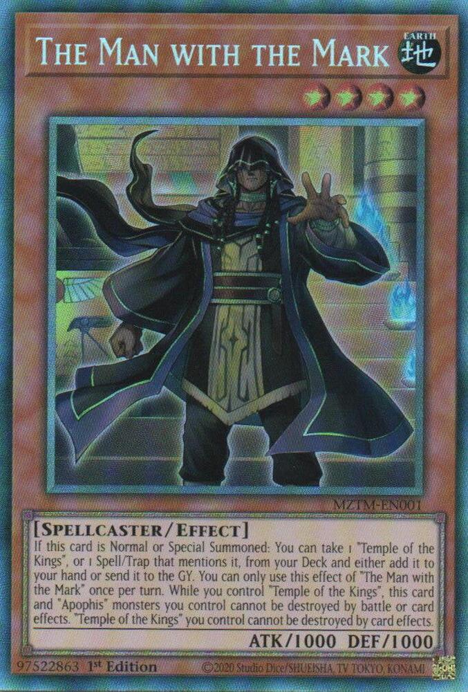 The Man with the Mark - MZTM-EN001 - Collectors Rare - 1st Edition