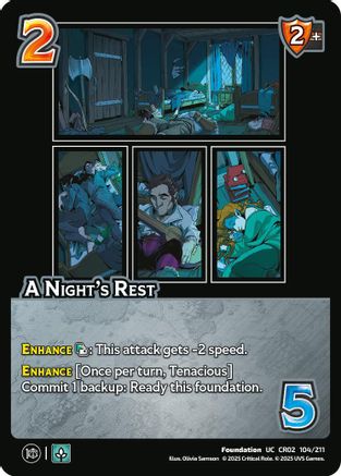 A Nights Rest - 104/211 - U