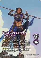 Beauregard Lionett, Expositor (Alternate Art) - 2/211 - C - Holofoil