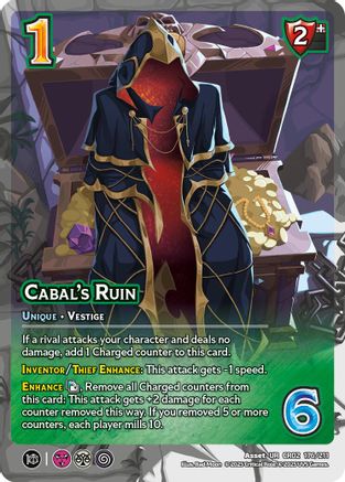 Cabals Ruin - 176/211 - U - Holofoil