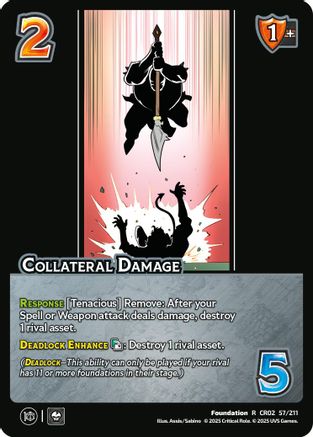 Collateral Damage - 57/211 - R - Holofoil
